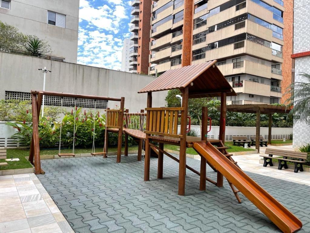 Lindo Apartamento A 50 Metros Da Praia Guarujá Eksteriør billede